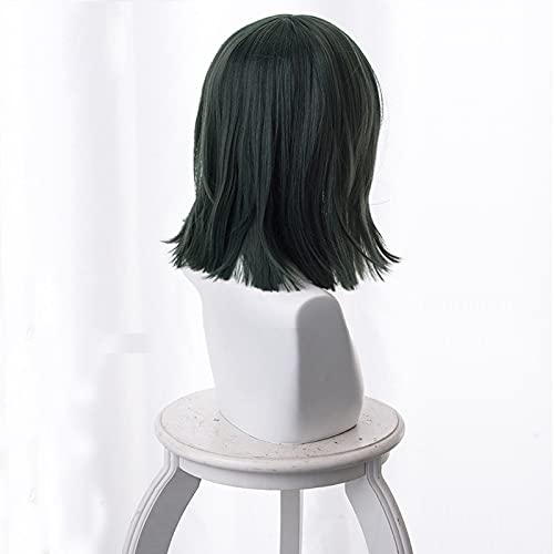 One Punch Man Wig Fubuki Cosplay Wig Hair Role Play Halloween Costume Party Wigs + Wig Cap