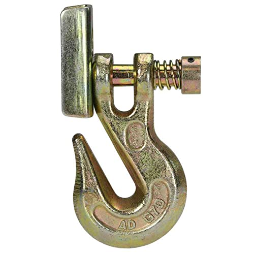 Us Cargo Control 5/16 Inch, Grade 70, Clevis Grab Hook With Latch, Working Load Limit 4,700 Pounds #TOP1