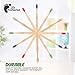 Little FootPrint Kids Bamboo Toothbrushes - 12 Pack |BPA Free Soft Bristles Toothbrushes | Eco-Friendly, Natural Bamboo Toothbrush Set | Biodegradable, Compostable, Wooden Eco Friendly