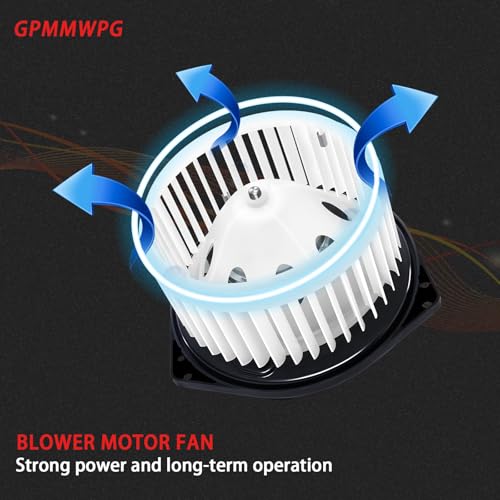 Image of 700193 HVAC Heater Blower Motor Fan Front Replacement Compatible with Infiniti EX35 2008-2012 /FX35 2003-2012, for Nissan 350Z 2003-2009, for Altima 2007-2023, Replaces# PM9316, 27225AM611