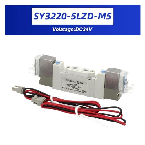 Électrovanne 5 voies SMC Type 2 positions à pilote interne précis