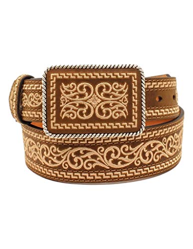 Nocona Men's Tan Leather Belt