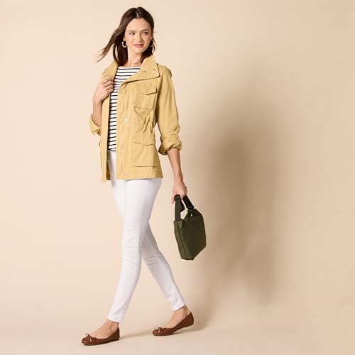 Image of Amazon Essentials Women's Skinny Fit Mid-Rise Stretch Pull-On Jegging with Pockets - Discontinued Colors