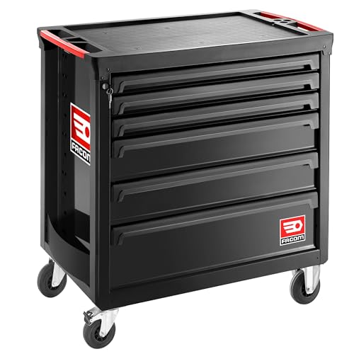 Servante d'atelier FACOM Extra-Large 6 tiroirs 4 modules par tiroir - Noire - ROLL.6NM4APF