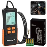 EVSTUL Engine Oil Tester for Gasoline & Diesel, High Precision Oil Analyzer, Fast Response 50-Inch Extended PTFE Probe, 2.8' Backlit LCD, Temp & Transmittance Display