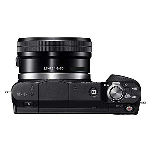 Image of Camera NEX-3N Mirrorless Digital Camera 16.1 MP Exmor APS-C Sensor Full HD Movie Shooting Digital Camera (Color : B)