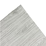 BookishBunny 3D Wood Foam Wallpaper Ceiling Self Adhesive Home Wall Tiles Large 27' x 27', 4mm Thick (White Oak, 10pk - 50 sqft)