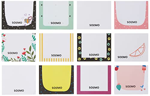 Image of Amazon Brand - Solimo To Do List Notepads - 12 pcs, 6.5 inch x 3.5 inch, 50 Easy Tear Off Sheets for Planning, Task, Appointments, Reminders Home, Office