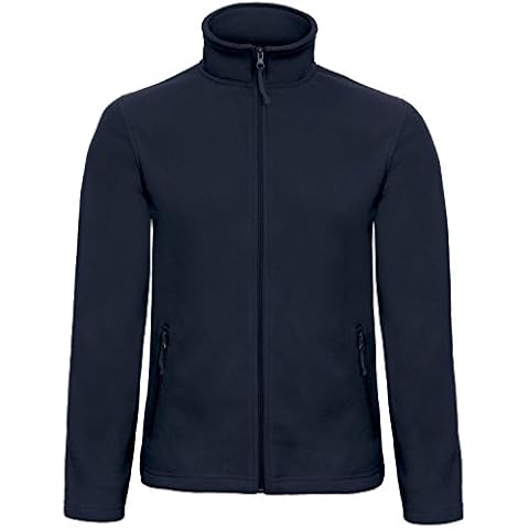 B&C Collection Herren ID 501 Mikro Fleece Jacke Cover