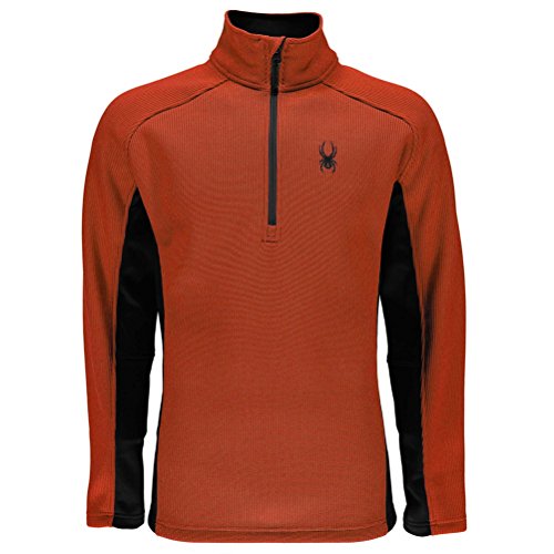 Image of Spyder Men's Standard Outbound Half Zip Mid-Weight Mock Neck Sweater