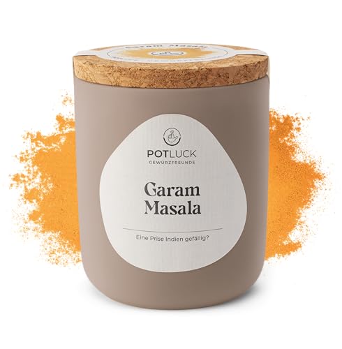 POTLUCK | Garam Masala | Gewürzzubereitung im Keramiktopf | 70g | Vegan, glutenfrei und mit...
