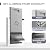 Eillion Dog Door for Door, 3 Flaps Doggie Door with Insulation for Interior and Exterior Doors, Heavy Duty Doggy Door and Pet Door, Aluminum Frame and Plastic Panel with Lock, Pet Door for Medium Dogs