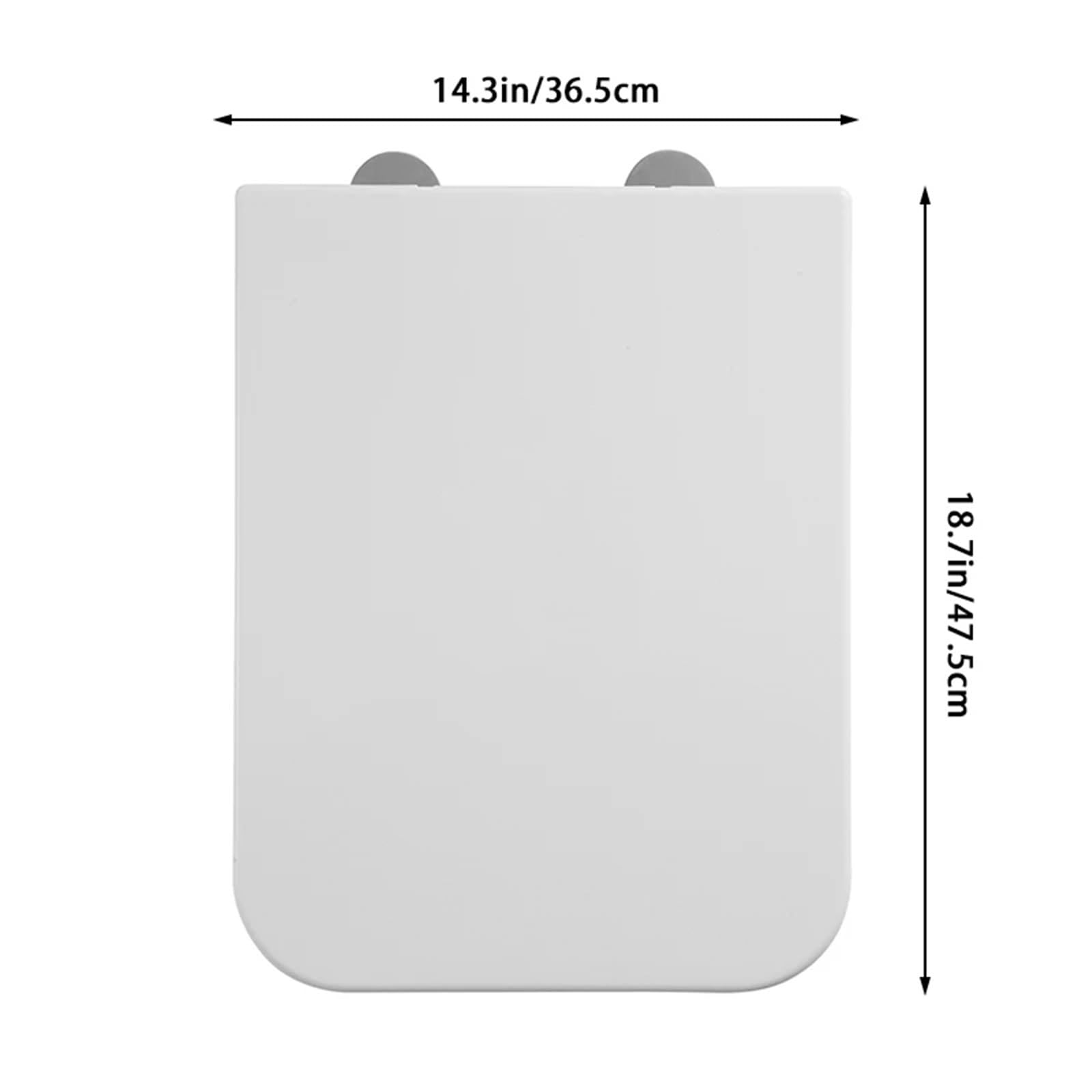 Asiento de inodoro, Soft Close Square Toilet Seat and Cover