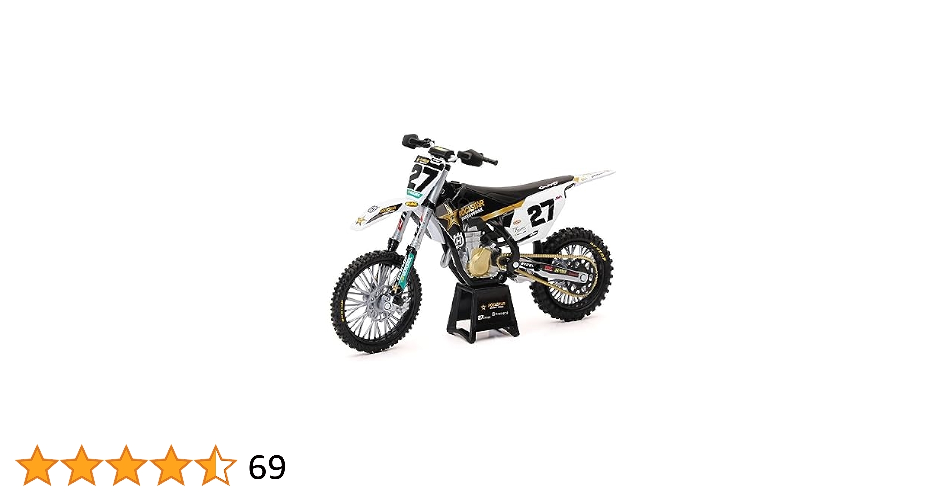 Amazon.com: New Ray Husqvarna FC450 Motorcycle #27 Malcolm