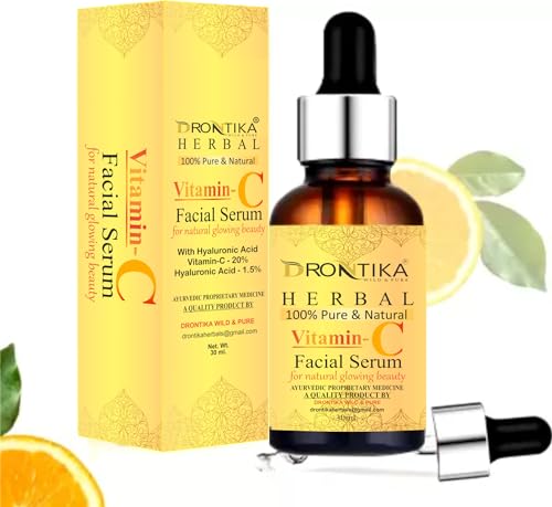 Image of Vitamin C Face Serum, For Nourished & Bright Skin with Antioxidant Rich Vitamin C & Kakadu Plum Extract, Non Greasy, 30 ml