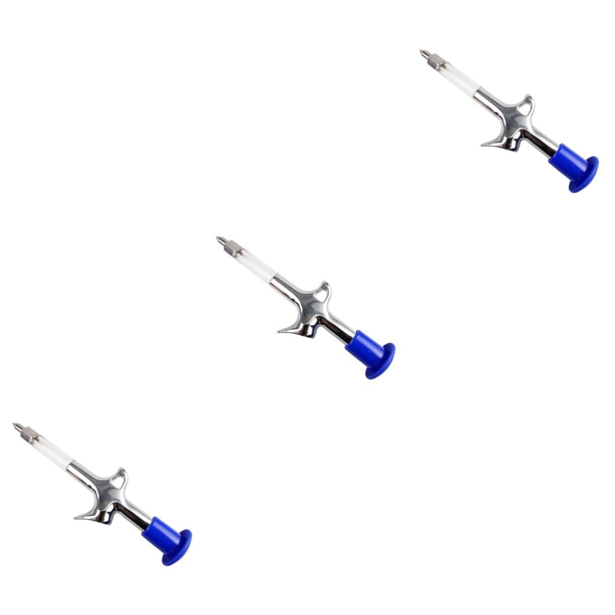 PartyKindom 3pcs Bike Bearing Grease Injector Tool for Mountain and Road High-Temperature Performance Abrasion Resistance for Pedals Hubs and Bolts