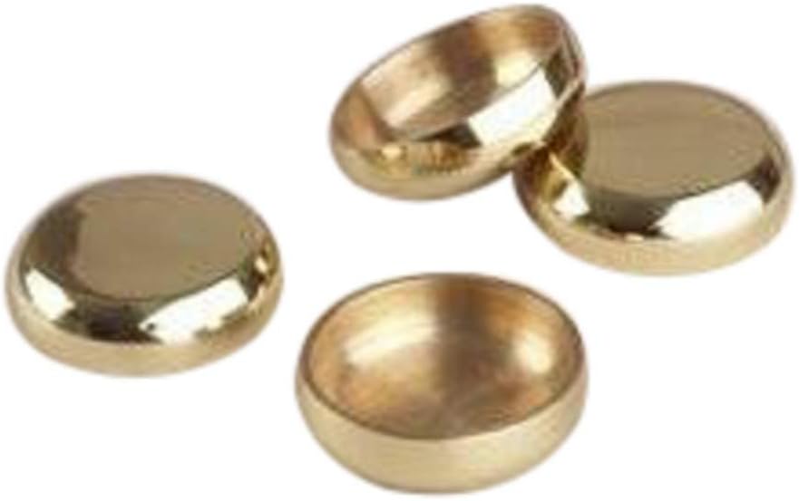 LPS Brass Castor Cups Max Internal 48mm dia
