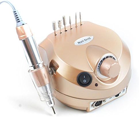 35000rpm Doffx Pro Electric Nail Drill Machine Pedicure Manicure Kits Nail File Drill Bits Sanding Band with Accessory Nail Salon Nail Art Tools