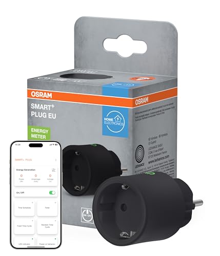 OSRAM SMART+ Matter Plug Presa EU 10A 2300W IP20 nero