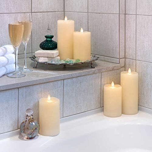 Amazon Mirage 5ピース Ledキャンドル 本物の炎のよう Mirage キャンドルライト