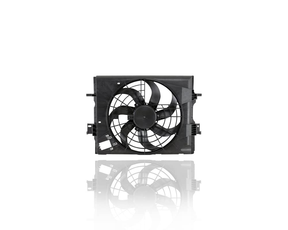 Dual Radiator and Condenser Fan Assembly Cooling Direct