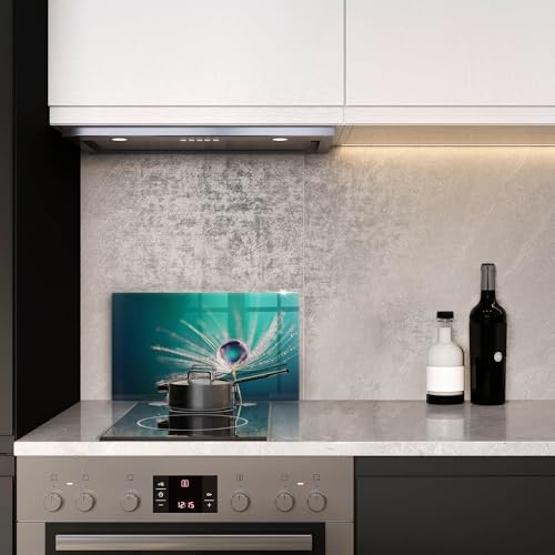 Accessoires de cuisine induction Wallfluent motif rose pour un plan soigné - 4