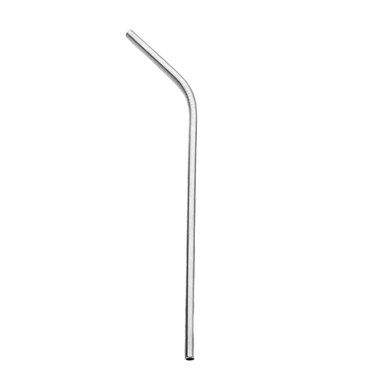 RUINBNC Stainless Steel Long Drinking Straw for Cold Beverages Metal Straw Straight or Bent Design Stainless Steel