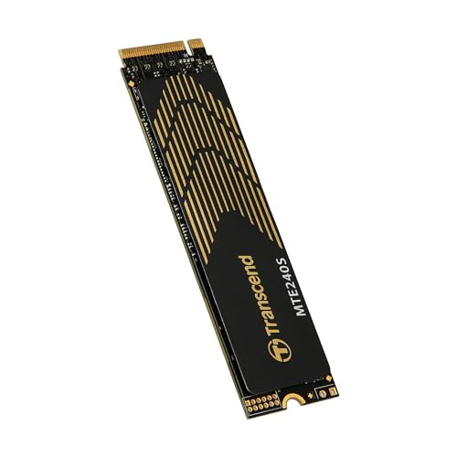 NVMe PCIe Gen4 x4 1To Transcend MTE240S M.2 SSD interne haute performance pour PC