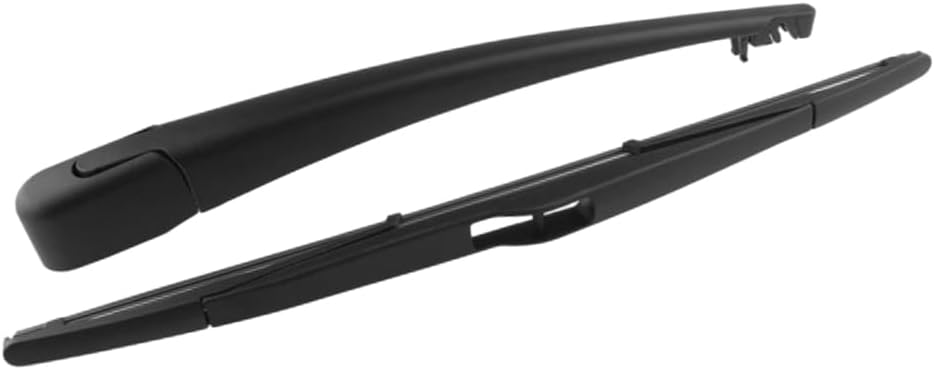 Rear Windshield Back Wiper Arm Blade Set, Back Window Wiper Arm Blade Replacement, Compatible with Mazda 2 2004-2007