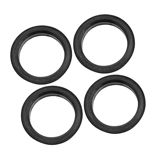 A ABSOPRO Buje Céntrico Anillos 73,1 a 57,1mm Rueda Calibre Centro Negro (Juego de 4) Cover