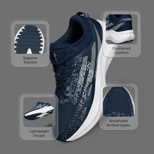 Image of CULT Blaze Men's Running Shoes | Breathable & Stretchable Upper | Superior Cushioning | Enhanced Ankle Comfort | Everyday Wear