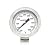 PIC Gauge B2B8-R-CLIP 2” Dial Size, 50/550°F, 8" Stem Length, All Stainless Steel with Stainless Steel Clip, Bimetal Thermometer