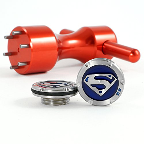 19th Hole Custom Shop 2 x 25g Blue Deluxe Tour Style Weights Wrench for Scotty Cameron Fastback, Squareback and Roundback Putters, SM (Red)