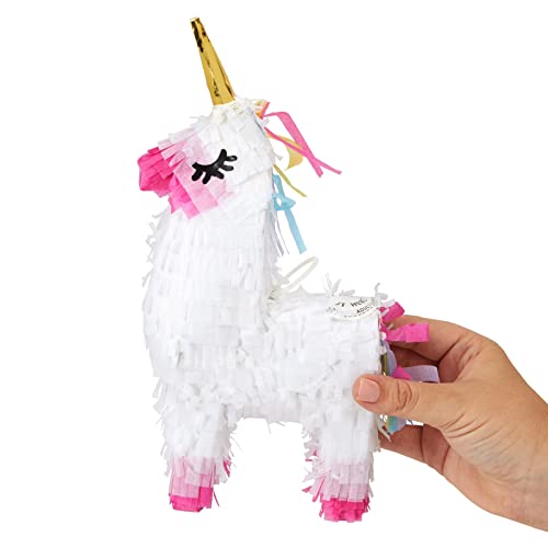 3 Pack Mini Unicorn Pinatas For Girl Birthday Party Decorations (5.25 X 8.7 X 2 In) #TOP2