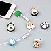 Cute Cable Protector, SUNGUY 20PCS Cable Saver, Fruit Animal Charging Cable Buddies, Cable Protect Sets Compatible for iPhone iPad Charger Cable Only
