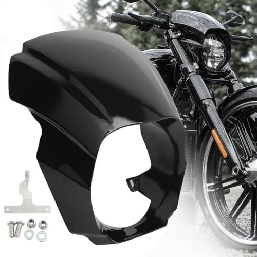 Couvercle carénage phare Softail Breakout protège câbles FXBR 2018-2022