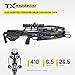 TenPoint TX Ultra 26.5, Moss Green - 410 FPS - Our Shortest Forward Draw Crossbow Ever - Equipped with 100-Yard RangeMaster Scope, Ambidextrous Safety + ACUslide MAXX Cocking & De-Cocking System
