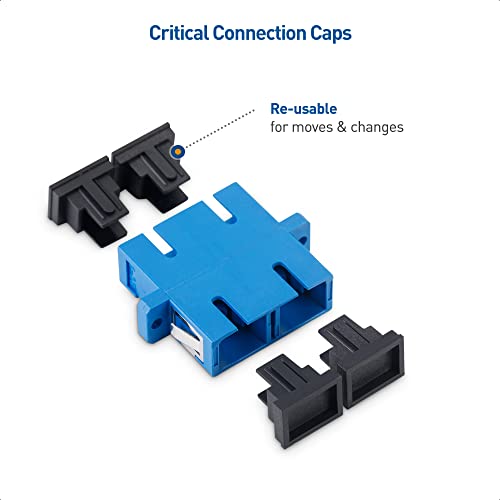 Cable Matters 6-Pack Adaptador Fibra Óptica SC a SC OS2 miniatura 5