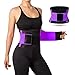 Jueachy Waist Trainer Belt for Women, Breathable Sweat Belt Waist Cincher Trimmer Body Shaper Girdle Fat Burn Belly Slimming Band for Weight Loss Fitness Workout