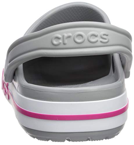 bayaband clog light grey candy pink