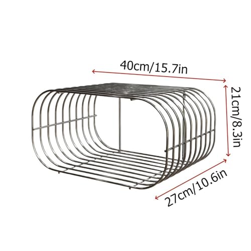 Étagères ajourées créatives et multifonctionnelles en inox - 3