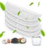 Cat Water Fountain Filter,Cat Fountain Filter Replacement Filters Compatible with Eufy 3L/105oz Stainless Steel Pet Water Fountain,4 Pack Pet Fountain Filter Replacement