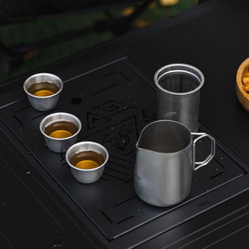Tasses à thé de camping en acier inoxydable durables et légères - 3