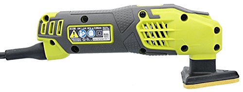Ryobi Ds1200 .4 Amp 13,000 Obm Corded 2-7/8" Detail Sander W/ Triangular Head And 5 Sanding Pads #TOP4