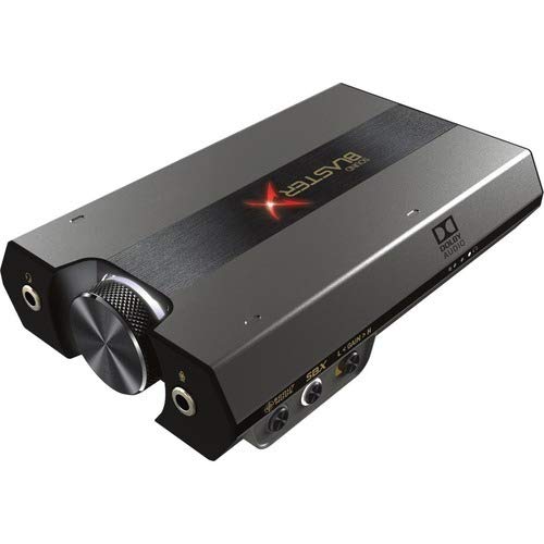 Sound BlasterX G6 7.1 HD externe Gaming-DAC- und USB-Soundkarte mit Xamp-Kopfhörerverstärker für PS4, Xbox One, Nintendo Switch und PC