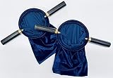 JWG Velveteen Blue Church Offering Bag