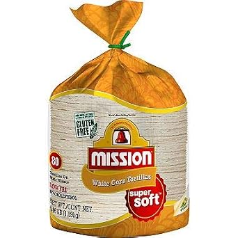 Mission White Corn Tortillas 4.16 lb., 80 ct. A1