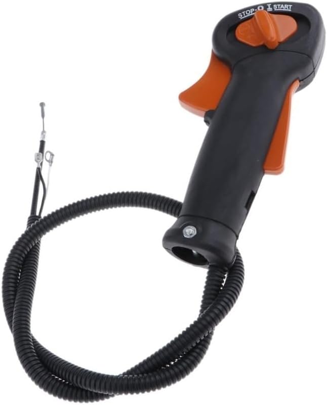 Fit for Lawn Mower Throttle Cable Switch Control Lever Handle Garden Machine Fitting