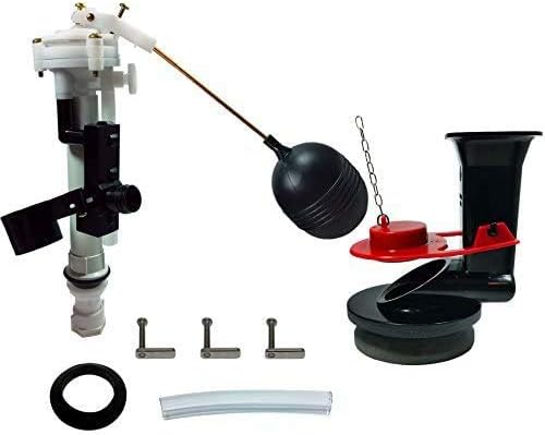 Repair Kit Replaces Kohler 84499 (1B1X), Complete Toilet Tank Rebuild Kit—Flush Valve, Flapper, Ballcock/Fill Valve, Bolts & Gaskets—Also Fits 9269/30673, Made in USA
