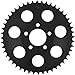HardDrive Textured Black Rear Sprocket 48T 2000-13 for Big Twin Off Set 201667